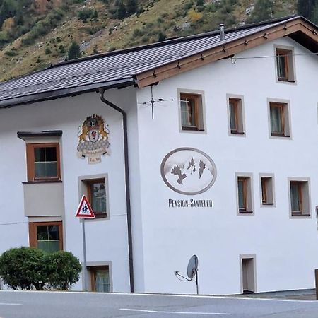Gasthof Pension Santeler Sankt Leonhard im Pitztal Exteriör bild